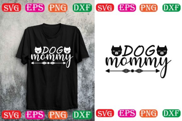 Dog Mommy Embroidery Design