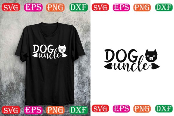 Dog Svg Design.dog Uncle